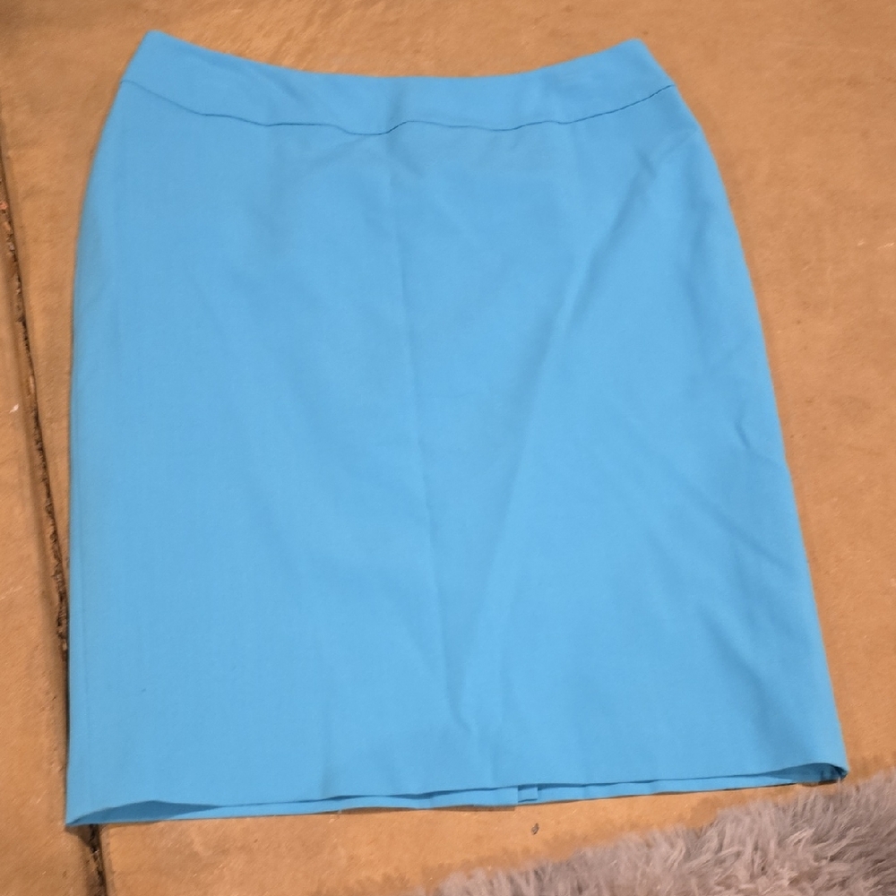 Nine West Vibrant Blue Pencil Skirt